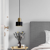 Nordic minimal bedroom headlamp brass luxury creative marble minimal post-modern restaurant bar chandelier