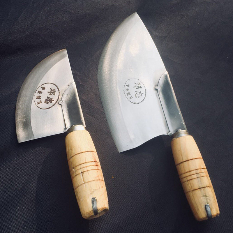 刀具牛羊广西圆头猪刀仙湖60°以上刮油产猪皮卖肉刀屠宰肉联厂