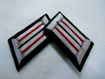 Original style of German Defense Forces assault artillery captain of metal wire embroidery collar