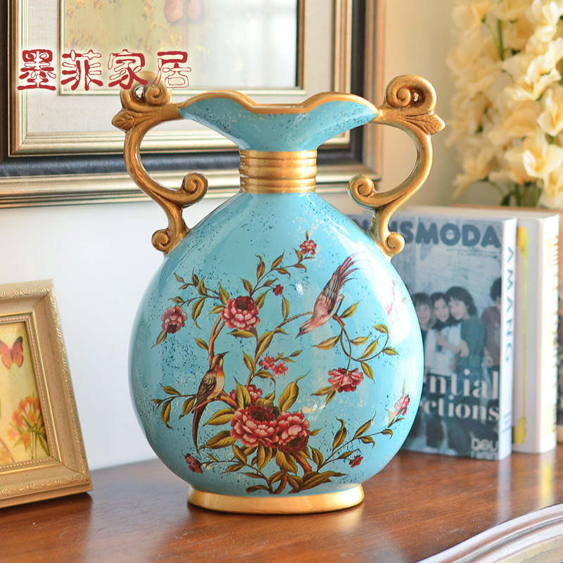 Wine accessories furnishing articles American European ceramic design house sitting room TV cabinet room porch decoration