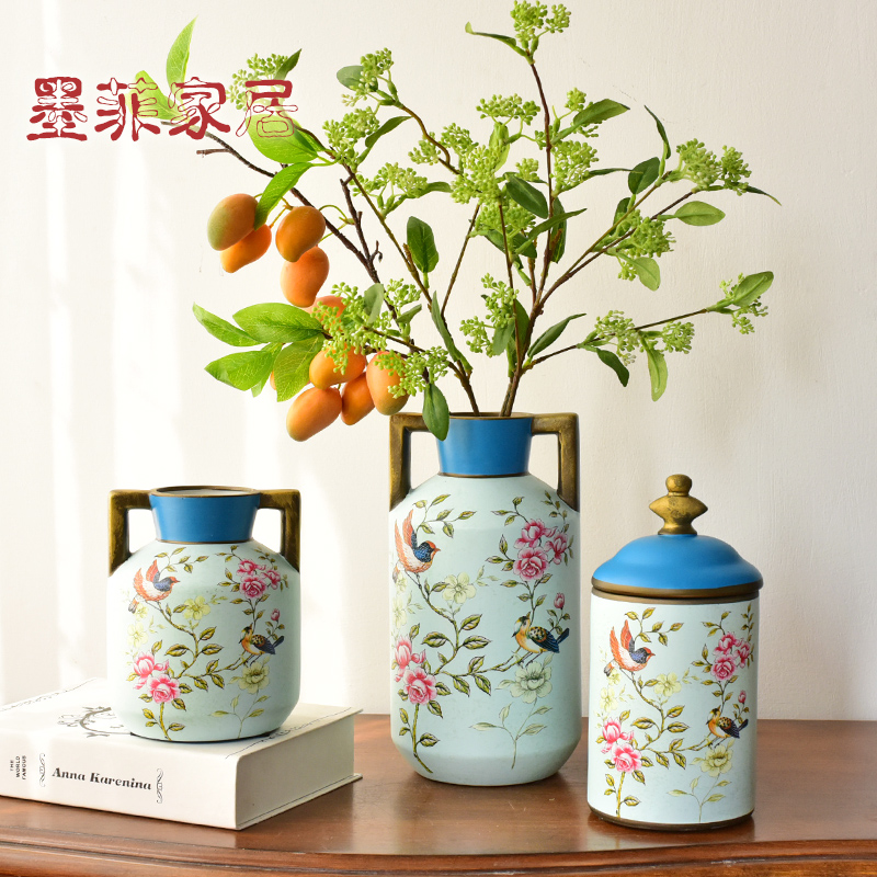 Murphy European farm ceramic vase hydroponic American country restaurant desktop soft adornment furnishing articles flower arrangement