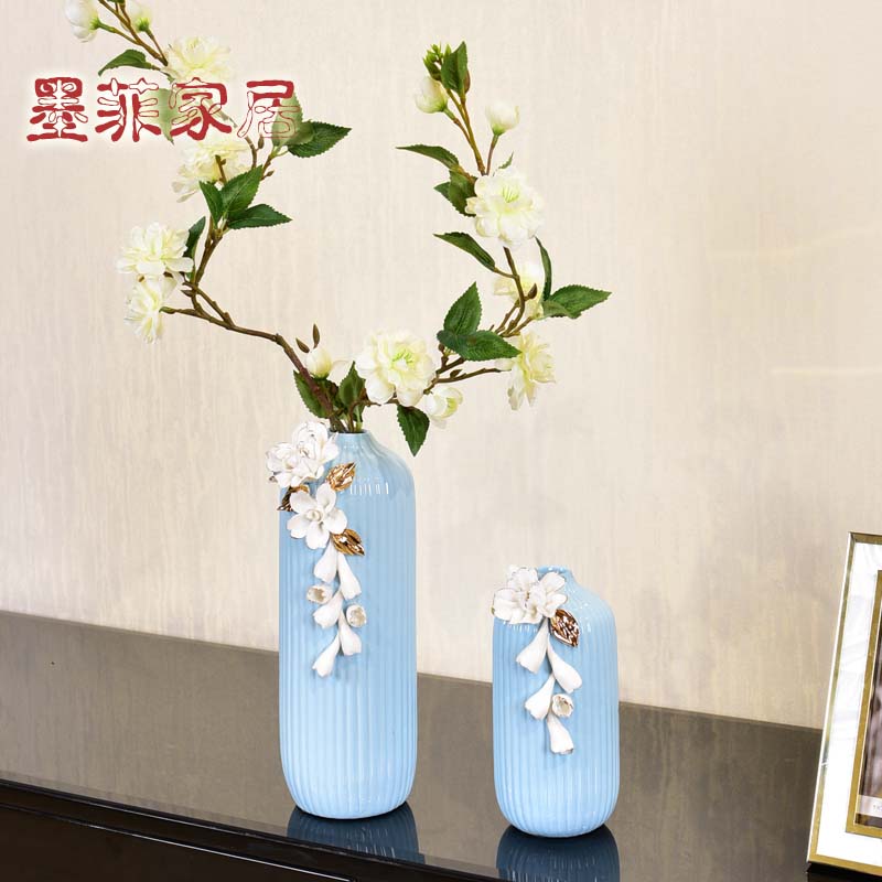 I and contracted sitting room porcelain jingdezhen ceramic hydroponic vase table creative furnishing articles home decoration flower arrangement