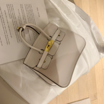 (South wind)Pompadour lady platinum bag 2021 new high-end sense of the bag female messenger portable commuter bag