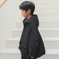 Big boy jacket jacket thin tide brand fried street style childrens clothing spring and autumn 2021 autumn new handsome boy