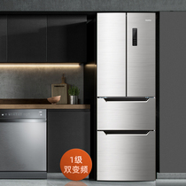 Omar air-cooled frost-free home frequency conversion level of energy-saving effect more than a side-by-side door three door refrigerator
