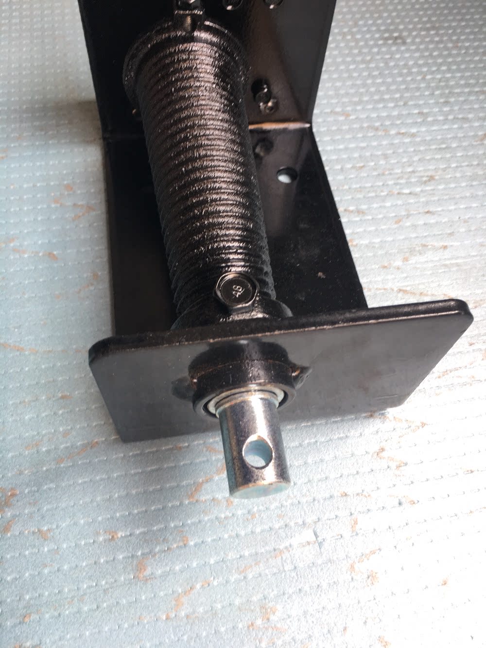 养殖场手动卷帘机温室大棚手摇卷膜器从上往下卷上开型卷帘机_不打折