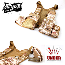 Multifunctional Military-grade Tool Vest Professional Heavy Tactical Vest Fishing Tool Containing outdoor storage