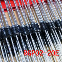 Fast Recovery line RGP02-20E DO-41 RGP02-20 high voltage diodes on the 0 5A 2000V
