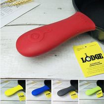 lodge glove cast iron boiler handle heat insulation cover silicone handle large handle sleeve 26cm thickened silica gel