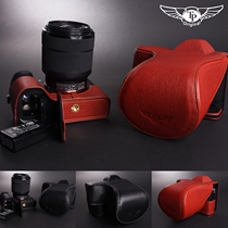 Genuine leather is suitable for Sony A7ii camera bag A7M2 A7R2 leather cover 24-70 28-70 protective sleeve