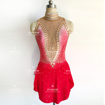 Zhuobao custom figure skating clothing figure skating performance clothing children adult womens skirt K100