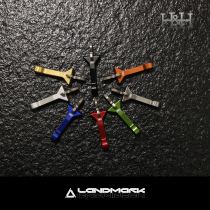 Taiwan HH brompton aluminum alloy seat pipe clamp rear hook shock absorber buckle