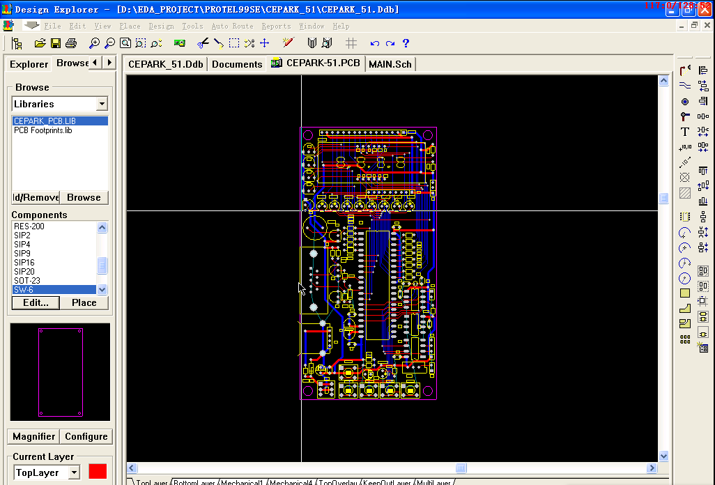 protel99se pcb电路板设计视频教程 送安装软件 中文版 大小1.4g