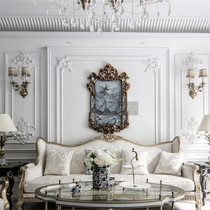 124x75 luxury alien golden porch painting sofa painting living room fireplace restaurant oil painting hand-painted European American method