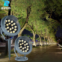 Throw Light Outdoor Waterproof Led Projection Lamp Round Colored Courtyard Lamp LAMP VIEW View lamp landscaped Garden Shooting lamp