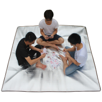 Double-sided film moistureproof mat zhang peng dian mat picnic mat mats increase thickening hu wai dian