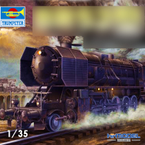 Constant-glow model small number hand 00210 1 35 steam locomotive assembly model