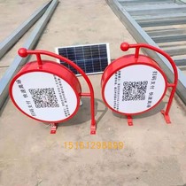 Customized light pole light box Billboard Light Pole Pole Road flag outdoor billboard road sign blister light box manufacturers