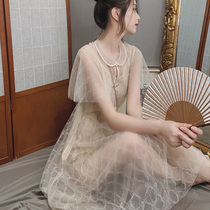 Great Joy Homemade Summer Fairy Skirt Collection Waist Display Slim Temperament Retro Body Clothing National Style Dress Code Dresses