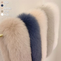 Great Joy Homemade Winter New Fashion 100 Hitch Fox Fur Collar