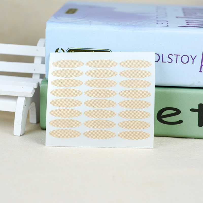 包邮玛莉安卧蚕泪袋贴玛丽安肤色透气蕾丝网状双眼皮贴两用贴眼袋