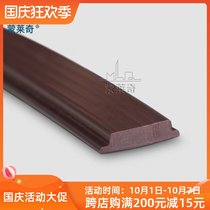 Monledge wardrobe door sealing strip wall cabinet phase attraction magnetic strip anti-collision strip push-pull door dust strip silent door seam paste