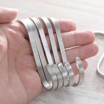 304 Stainless Steel S Type Hook Clothing Shop Hanging Hanger S Hook Kitchen S Type Hook No Mark Sunburn Sausage Sap Meat Hook