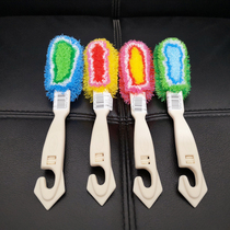 Japan imported brush shoe brush shoe brush double-sided cleaning brush Long handle bristle PVC does not hurt shoes without dead angle shoe brush