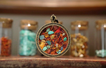 An exclusive limited amount of all the treasures of the Sanskrit collection-Seven Treasure transshipment of the Gau retro style hang pendant