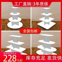 Round Medium Island Cabinet Mother & Baby Cosmetics Promotion Display Table Toy Gift Red Wine Supermarket Pile Head Child Shoe Shelves