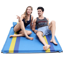 Freedom boat Camel outdoor tent Automatic inflatable mat Single double moisture proof mat Nap mat thickened and widened