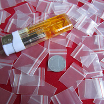 1 8*2 5cm*20 wire thickness red line mini-sandwire mini-sandwich plastic bag sealed pocket 100