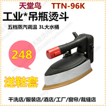 Bird of paradise brand hanging bottle type double steam electric iron Industrial steam electric iron for dry cleaning clothing