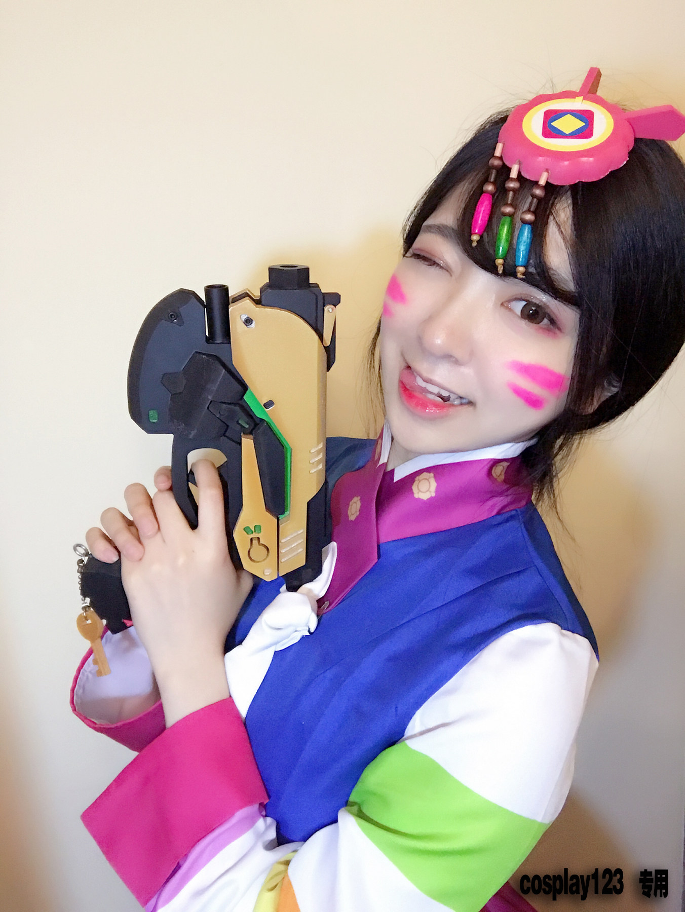 守望先锋 d.va宋哈娜dva旧正新年皮肤 现货cosplay衣服