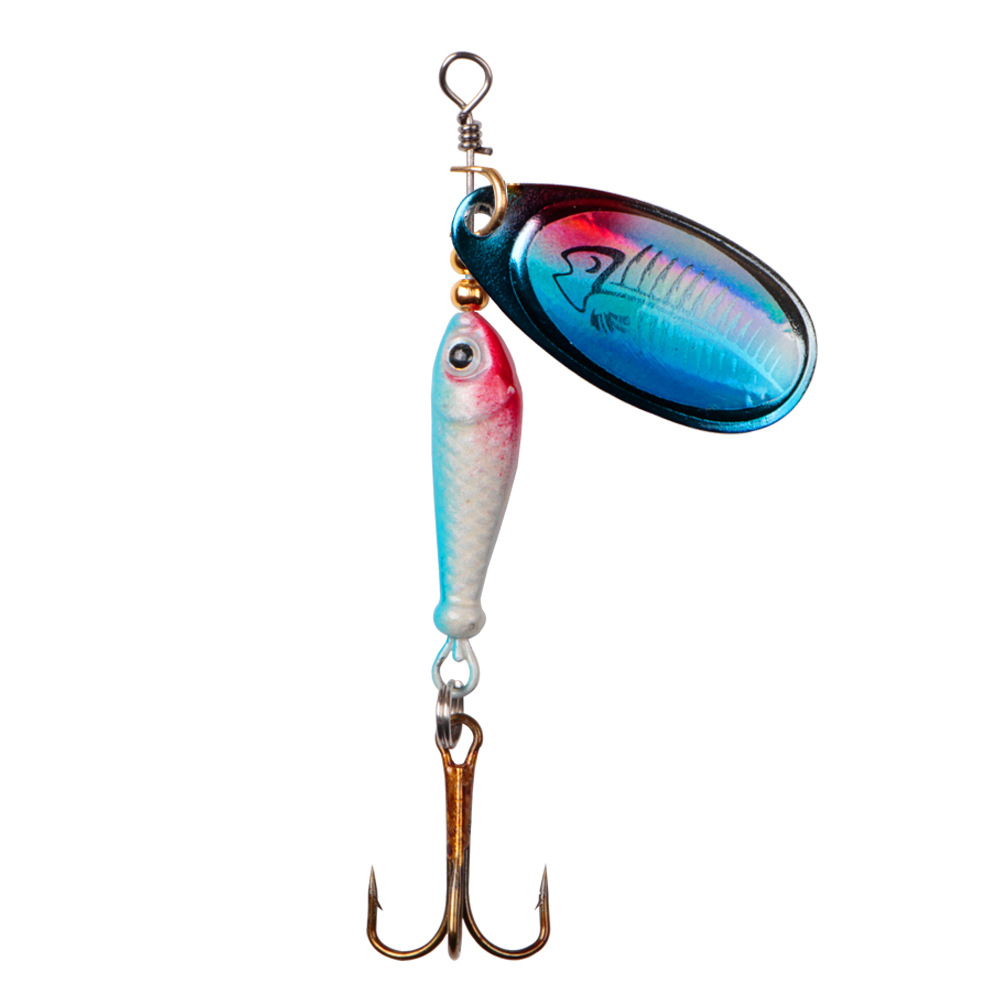 Metal Vibrax Fishing Lures 9.1g Spinner Baits Fresh Water Bass Swimbait Tackle Gear