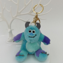 Blue Little Monster Pendant Paparazzi Ugly plush doll hanging accessories Bag Backpack Student Tide Couples men and women
