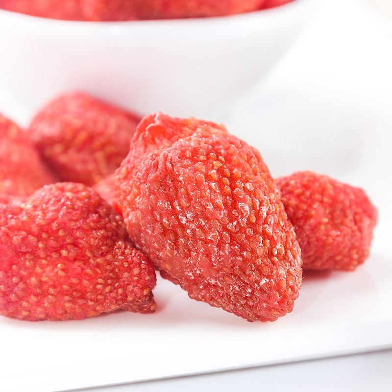 【淘豆】蜜饯水果干草莓果脯 台湾年货零食草莓干108g产品展示图4