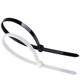 ມາດຕະຖານແຫ່ງຊາດວັດສະດຸໃຫມ່ ສີດໍາ locking ຕົນເອງ nylon ສາຍ tie 3*80 ພລາສຕິກ fixed cable tie ສາຍເຊືອກຜູກສາຍ harness