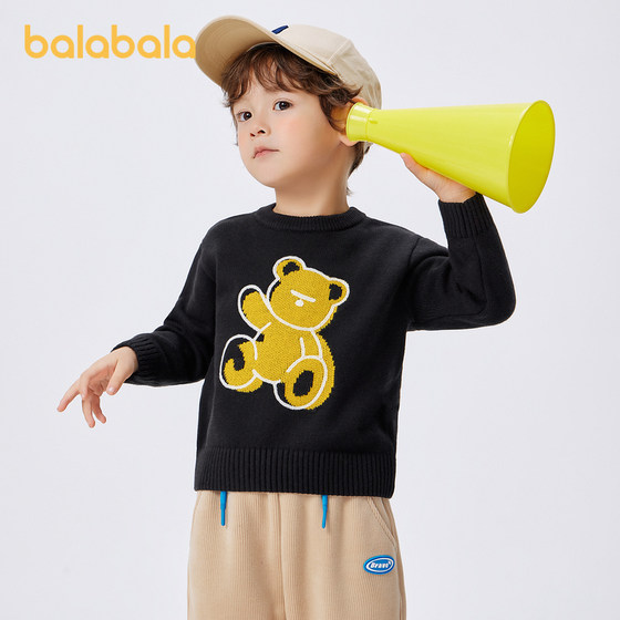 New Balabala children's clothing boys' sweater autumn and winter 2023 little girls children's sweater warm parent-child clothing
New Balabala children's clothing boys' sweater autumn and winter 2023 little girls children's sweater warm parent-child clothing