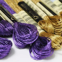 ART317 French DMC embroidery thread DMC cross stitch metal line DMC bright light line violent bear bling line
