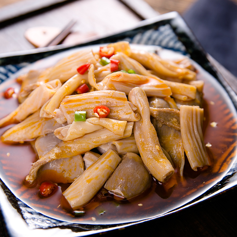 长明麻辣脆肠 自贡盐帮私房菜鸭食管 菌把熟食小吃郡把 250g*3_折222