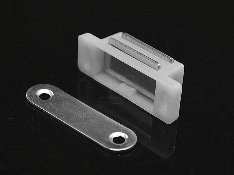 柜门碰珠门碰玻璃门磁碰橱柜衣柜门吸柜子磁铁强磁吸门器塑料柜吸