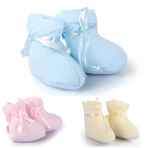 Newborn baby cotton shoes 0-6 months soft bottom does not drop men and women toddler baby shoes newborn cotton shoes toddler cotton shoes