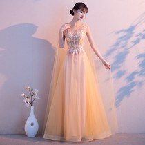 Advanced Senses Style Light Wedding Dresses 2021 New Bridal Palace Timbre Wind Extravagant Temperament of the Shoulder Staple Yarn Trailing