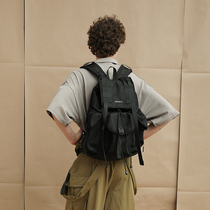 VAOPER FASHION STREET BACKPACK MENS DOUBLE SHOULDER BAG LIGHT CASUAL SCHOOL BAG EUROPE AND EUROPE TIDAL CARD COMPUTER LARGE CAPACITY BAG WOMAN