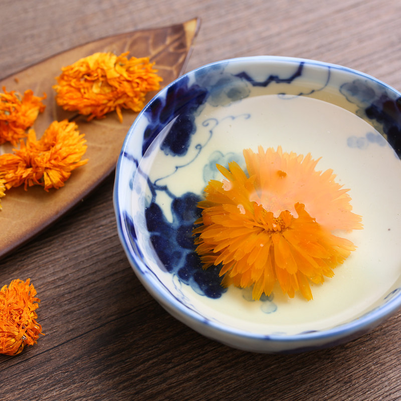 麦田花茶金盏菊茶润肤金盏花茶美白40g花草茶