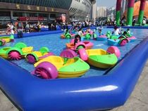 Inflatable pool Hand-crater boat pool roller ball model sink boat pool small bracket pool