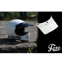 Imported VMX retro long brim brim universal three-button helmet accessories motorcycle summer visor