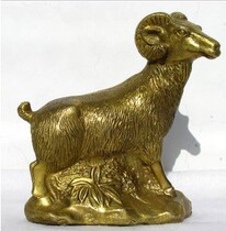 Brass bronze zodiac sheep swing piece of large-scale Xiaozodiac Sheep town supplemented southwest corner crafts