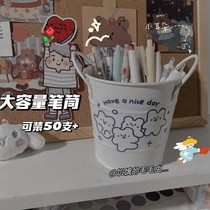 Simply in creative personality high-value pencil desktop makeup brush receiver box students